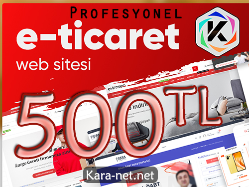 Ücretsiz Eticaret Siteniz Olsun.